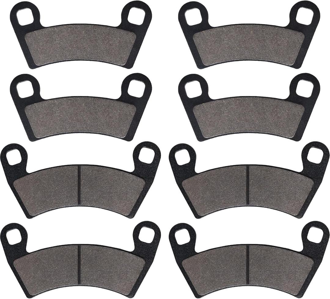LOCOPOW Front&Rear Brake Pads for 2016-2023 Polaris General 1000 / EPS Ranger Crew XP 1000 570 RZR 4 900 S4 1000 4 Pack