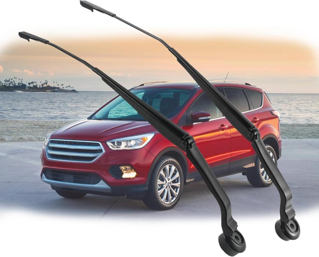CJ5Z17527A CJ5Z17526B 1 Pair Front Windshield Wiper Arm Compatible With 2013-2019 Ford Escape Front Driver Side Passenger Side Windshield Wiper Arm Set Replaces 43513 43514 CJ5Z17526C