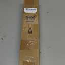 Gold Wrap Around Curtain Rods:5/8" Small Blackout Adjustable Window Curtain Rod for Bedroom Kitchen Apartment Renter Friendly,Room Darkening Curved Drapery Rods Easy Install,Brass Golden 28-60"