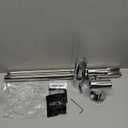 KES Shower Slide Bar 30-Inch with Adjustable Shower Head Holder, SUS 304 Stainless Steel Drill-free Mounted Shower Bar Polished Finish, F209S78DF-PS