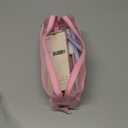 Asten 35 Pcs Aesthetic School Supplies, Clear Pencil Case with Pastel Pens and Highlighter, Mechanical Pencil 0.5 & 0.7 mm, 6-in-1 Multicolor Pen, Book Annotation Kit, College School Supplies for Girl