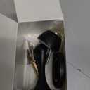 Shimeyao 8 Pack Magnetic Door Stop Floor Mounted Door Stopper Magnetic Catch Wall Mounted with Catch Holder with Screws for Hold Open Wall Protector(Black)