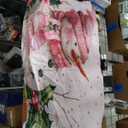 Pink Snowman Comforter Set, Winter Christmas Bedding Set 3 Pcs for Kids Girls Boys Teens Room Decor, Watercolor Cartoon Snowman Quilt Set, Soft Holiday Duvet Insert, 1 Blanket (68x90 in) + 2 Pillowcases (18x28 in)