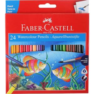Faber Castell Faber - Castell Water Colour Pencils (Pack of 24)