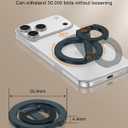 Mag Safe Phone Grip for iPhone 17 Pro Max Apple MagSafe Kickstand, Magnetic Finger Ring Holder,Foldable Magnetic Grip Metal Loop Stand MagSafe Car Mount,iPhone 17e/Air/17Pro/16e/16 Pro Max/15/14/13/12