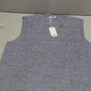 COOFANDY Men's Sweater Vest V Neck Sleeveless Sweater Slim Fit Casual Knitted Vest Sweaters blue Large