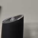 Gravity Electric Salt and Pepper Grinder Set White Elephant Gifts for Women Who Have Everything Grilling Men Kitchen Gadgets Housewarming Holiday Cooking Adults Idea Battery Operated Shakers Automatic (Black)