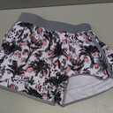 ROSEWE Modest Tankini Swimsuits for Women, Two Piece Athletic Womens Bathing Suits Blouson Tank Tops with Board Shorts, M