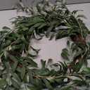 14" Small Twilight Ash Wreaths for Front Door, Greenery Front Door Wreath, Outdoor Decor, Home Decor, Wreath for Door Wall Window Garden Wedding Decor