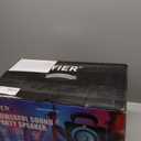 Bluetooth Speaker, 200W Peak Loud Stereo with Big Bass, 20H Playtime, TWS, Fast Charging, Portable Handle, Wireless Large Boombox Bocina with LED Light for Party Outdoor Backyard Camping