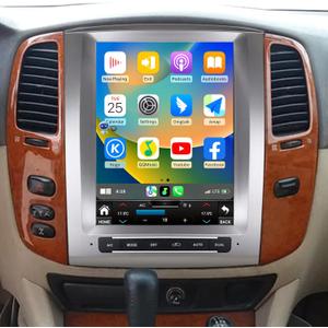 Car Radio Stereo for Toyota LC100 Lexus LX470 2003-2007 Replacement Head Unit 12.1 Inch Touch Screen Carplay Android Auto Tesla Style GPS Navigation Multimedia Play Car Radio Stereo for Toyota LC100 Lexus LX470 2003-2007 Replacement Head Unit 12.1 Inch Touch Screen Carplay Android Auto Tesla Style GPS Navigation Multimedia Play