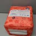 Pura Hypoallergenic Diaper Pants Size 9 (48+ lbs) Overnight, up to 12 Hours Leak Protection, Suitable for Sensitive Skin, Totally Chlorine Free, Soft Organic Cotton, 1 Pack of 15 Pull Up Pants