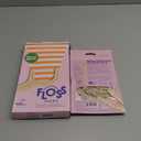 SmartLifeco Eco-Friendly Dental Floss Picks (100ct) - Flossers Made With Straw Wheat Blend, Strong Anti-Shred Thread For Tight Gaps, Tooth Pick Stick For Adults, Soft on Gum & Teeth, Vegan, Unflavored