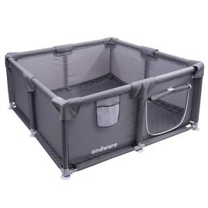 Whelping Box for Dogs and Puppies,38×38×18in Puppies Playpen Overall 150D Oxford Fabric with Waterproof Whelping Pad ID Collars for Medium Small Dogs