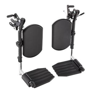 Invacare Wheelchair Elevating Legrest with Calf Support, Footrest with Swing Away Function, Adjustable Length, Tool-Free Installation, Compatible with Most US Wheelchairs