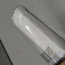 LazBlinds No Drill Light Filtering Roman Shades, White, 31" W x 48" H