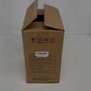 Bathroom Automatic Trash Can 4 Gallon Touchless Motion Sensor Small Garbage Can with Lid Smart Electric Plastic Narrow Garbage Bin for Living Room Bedroom Office Kitchen (Black)