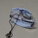 2 Set Aviation Flight Training Glasses Adjustable View Limiting Goggles Device, Tag Light Gun Signal(Clear)