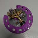 Dramm 15087 Circular Base Impulse Sprinkler with a Heavy-Duty Metal Base, Berry