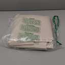 BTTN Extra Long Shower Curtain - 72x84 Long Boho Chic Striped Tassel Linen Fabric Shower Curtain Set with Hooks, Tall Modern Farmhouse Aesthetic Weighted Cloth Shower Curtains for Bathroom - Tan/Taupe