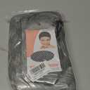 MAGQOO Mens Wig and Beard Long Curly Grey Wig for Boys Cosplay Halloween Costume Wig