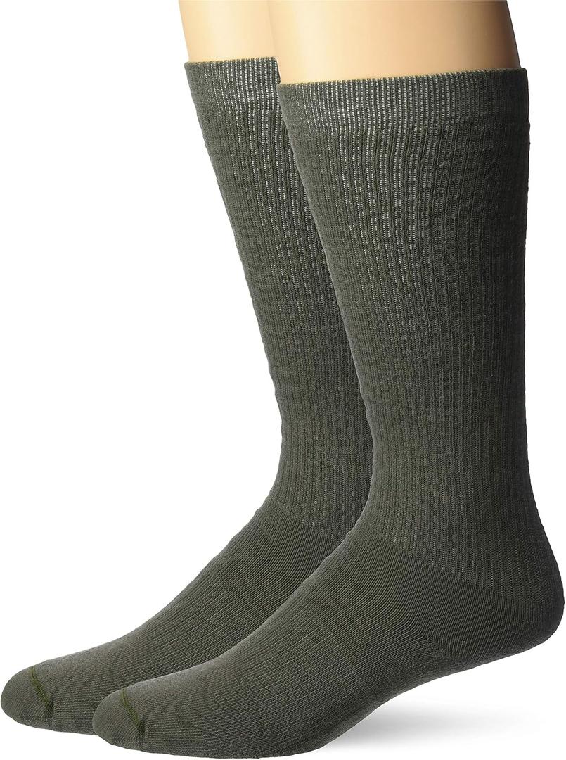 Jefferies Socks Men's Women's Unisex Military Ultra-dri Tactical Over The Calf Boot Socks 2 Pack, Size: 13-162
