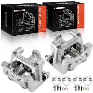 A-Premium Disc Brake Caliper Assembly with Bracket Compatible with Kia Sportage 2017-2022, Rear Driver and Passenger Side