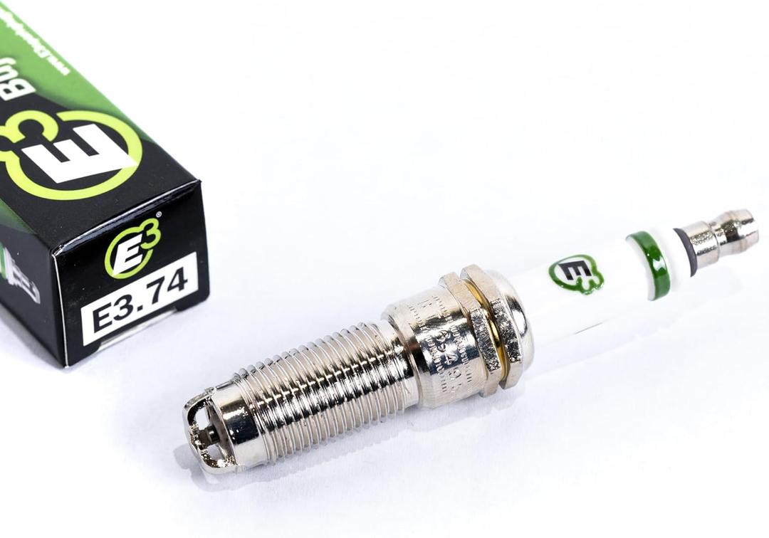 E3 Spark Plugs E3.74 Durable, High-Performance, and Versatile Premium Auto Spark Plug with Patented DiamondFire Technology, Pack of 1