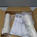 Lamp Shades Set of 2 - Drum Lampshades 11.4" x 12.9" x 9.8" Inches, Fabric Medium Replacement Lampshades for Table Lamp, Floor Lamp, Assembly Required, Spider,Linen (Beige)