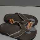 Skechers Men's USA Parson Sd - Gino Thong Sandal With Frayed Edges (10, Choc)