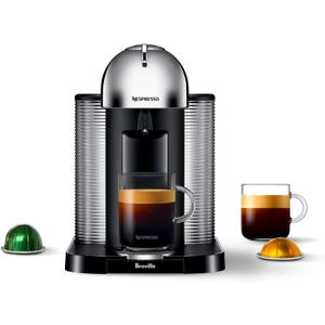 Nespresso Vertuo Coffee and Espresso Maker by Breville, Chrome
