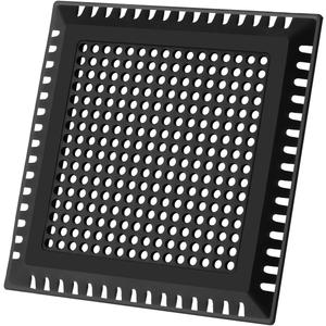 Hair Catcher/Drain Strainer/Shower Drain Cover for Bathroom Floor Drain, Stainless Steel and Silicone (Patented Product) (4 inch, Matte Black)