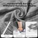 2 x Baby Hooded Towels for Babies and Toddlers, Muslin Baby Bath Towel Soft and Absorbency (Grey 1 Pack)