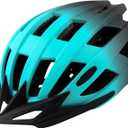 Adult Bike Helmets, Adjustable Mens Womens Bicycle Helmet, Lightweight Road Mountain Cycling Safety Sports Helmets with Detachable Visor (L:58-62cm/22.8''-24.4'', Mint-green)