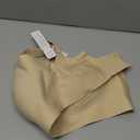 Bras for Women Supportive Wireless Push Up Bra Full Coverage No Underwire Seamless Plus Size for Older Women (X-Large, Nude)