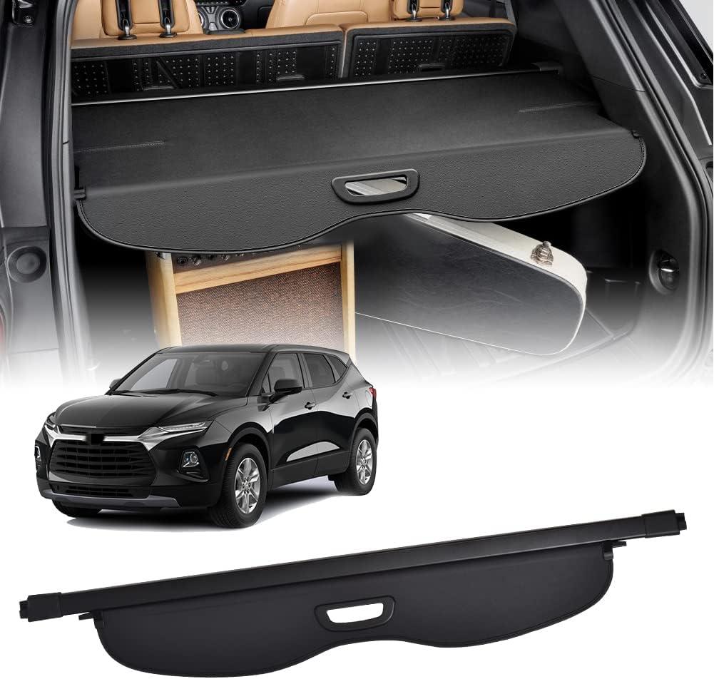 Retractable Rear Cargo Security Shade Cover Compatible with Chevrolet Blazer 2019-2026 Privacy Screen Retractable Rear Storage Tonneau Cargo Cover Luggage Security Shield Shade (Not fit for Blazer EV)