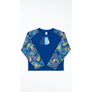 Halcurt Women's Built in Bra Rash Guard Long Sleeve Swimwear UPF 50 Two Piece Swim Shorts and Tops 4X