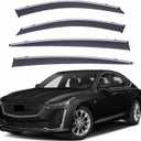 Rain Guards for Cadillac CT5 2019-2023 Car Accessories Rain Guards Side Window, Deflector Vent Window Visors