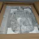 20" x 16" Drop in Kitchen Sink 304 Stainless Steel Single Bowl Topmount Kitchen Sink with Drain Kit and Bottom Grid, Brushed