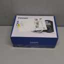 TEEHO TE003 Keyless Entry Keypad Door Lock with Handle, Electronic Digital Smart Deadbolt Locks with 2 Backup Keys, Door Knob with Code for Front Door Bedroom, Auto Lock, Easy to Install, Satin Nickel