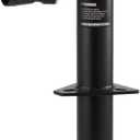 5000 lbs A-Frame Trailer Jack, 15" Vertical Travel with Adjustable Drop Leg, Heavy Duty Side Wind Jack for Utility, Yacht, and Camper Trailers