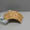 Mini Christmas Tree Collar 17inch Small Woven Hyacinth Tree Skirt Rustic Farmhouse Xmas Stand Base Cover for 4ft Boho Christmas Trees Ring for Xmas Decorations