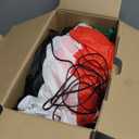 8 FT Christmas Inflatable Santa Claus with Candy and Big Gift Bag Outdoor Decor, Blow Up IP44 Weatherproof Xmas Decorations for Yard, Built-in LED Light for Gardern Lawn Indoor Winter Holiday