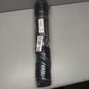 OLANLY Half Circle Door Mat Indoor Outdoor Entrance Welcome, Waterproof All-Season, All-Weather Doormat, Sturdy Natural Rubber, Low Profile, Easy Clean Patio Porch Entryway Mat, 59x23, Black