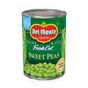 DEL MONTE Sweet Peas Canned Vegetables, 12 Pack, 15 oz Can (EXP 07/28/31)