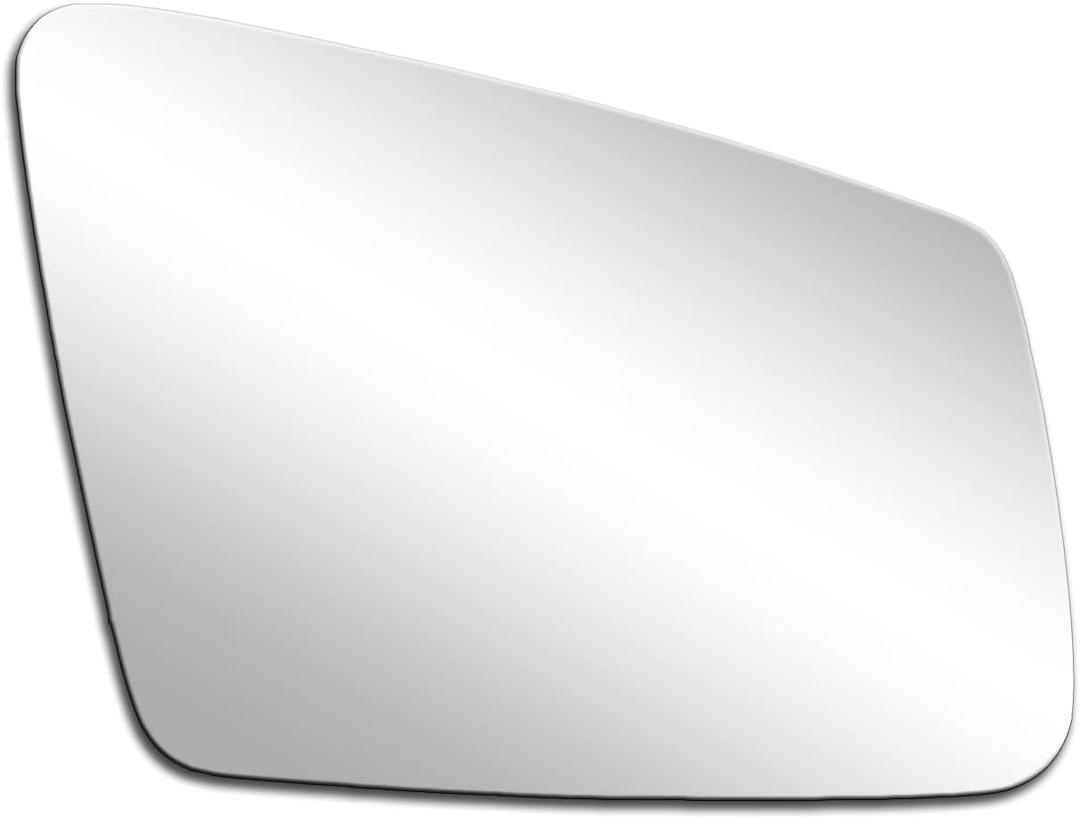 BOOLEE Compatible with Mirror Glass Mercedes-Benz B C E S CL CLA GLA GLC GLK CLASS Passenger Side View Right RH With Adhesives