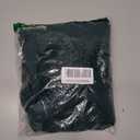 Womens Plus Size Dress Wedding Guest Cocktail Ruffle Half Sleeve Wrap V Neck Slit A Line Maxi Dresses with Belt (Green)