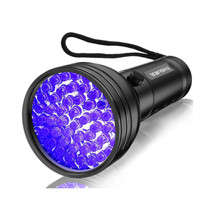 Vansky UV Flashlight Black Light, 51 LED Blacklight Pet Urine Detector for Dog/Cat Urine, Dry Stains, Bed Bug, Resin Curing, Scorpions Finder