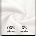 Resinta Girls Basic Long Sleeve Crew Neck Top Kids Layering Tees Casual Soft Solid Pullover T-Shirts 2-14 Years (White)