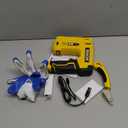 YEAHOME Electric Staple Gun, 2 in 1 Light Duty Cordless Staple Gun for Upholstery with 2000 Staples & Nails, 3.7V Brad Nailer Kit with USB Charger & Staple Remover for Wood, Carpentry, Crafts, DIY